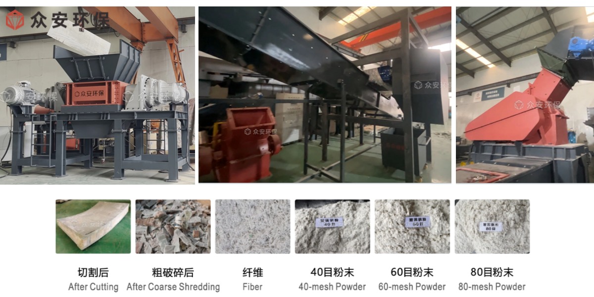 眾安環保廢棄風電葉片處理生產線，為可持續